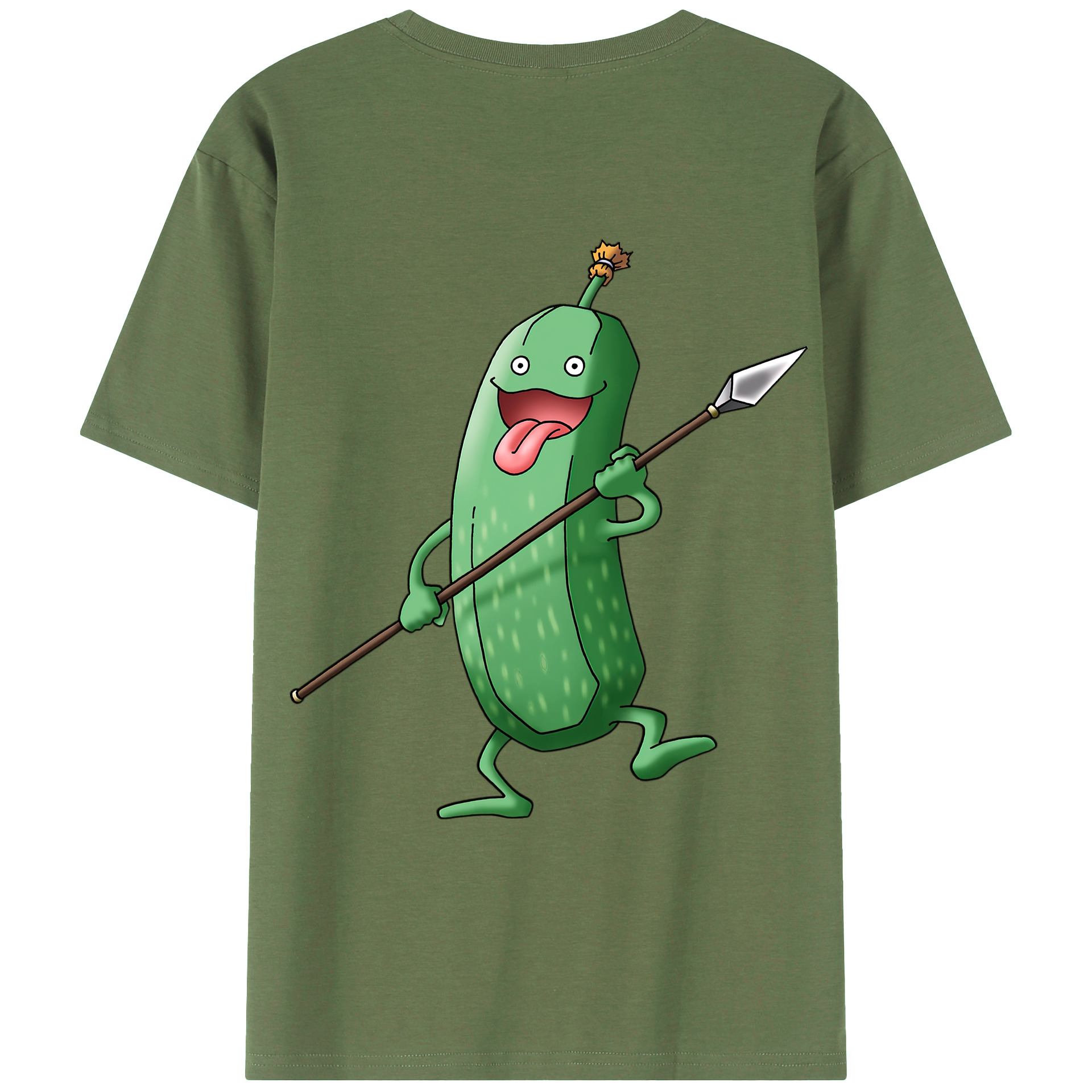 （画像用） ドラゴンクエスト Doragon Kuesuto Dragon Quest 綿100％ メンズ半袖Tシャツ（バックプリント） 通気性